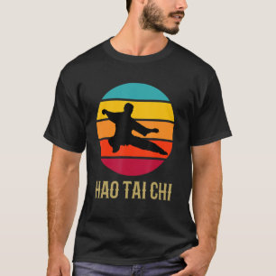 Hao Tai Chi Vintage Sunset Chinese Martial Arts St T-Shirt