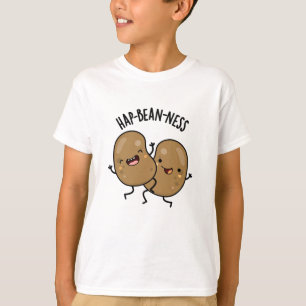 Hap-bean-ness Funny Bean Puns T-Shirt