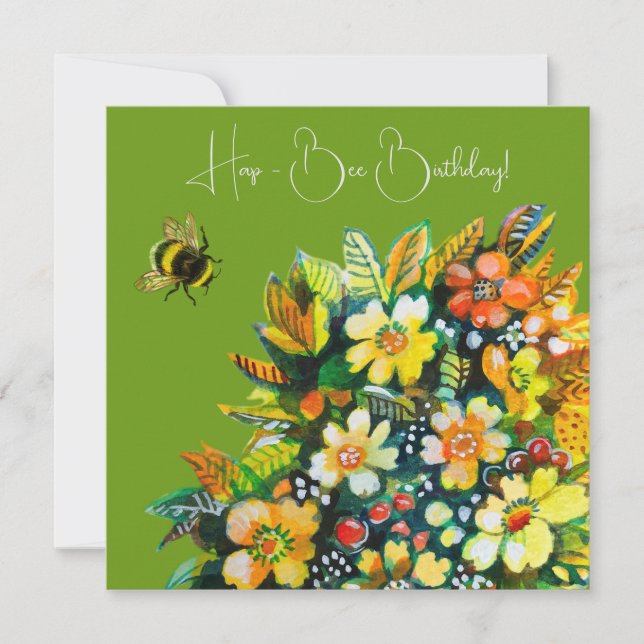 Hap - Bee Birthday (Front)