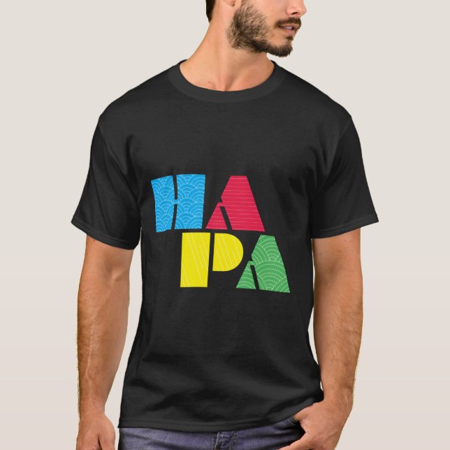 Hapa In Primary T-Shirt (Front)