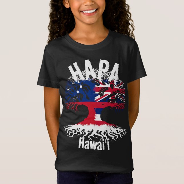 HAPA SAMOA HAWAII ROOTS T-Shirt (Front)