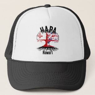 HAPA TONGA HAWAII ROOTS TRUCKER HAT