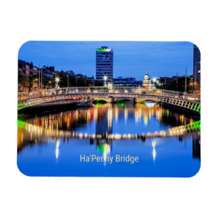 Ha'Penny Bridge, Dublin, Ireland Magnet