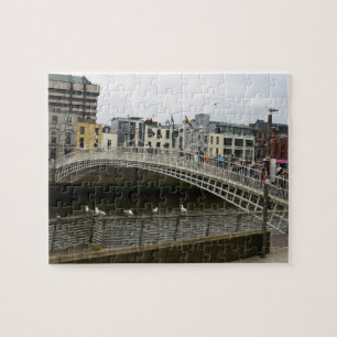 Hapenny Bridge Dublin Jigsaw Puzzle