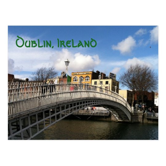 Ha'penny Bridge Postcard