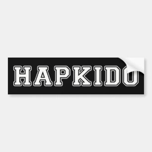Hapkido Bumper Sticker