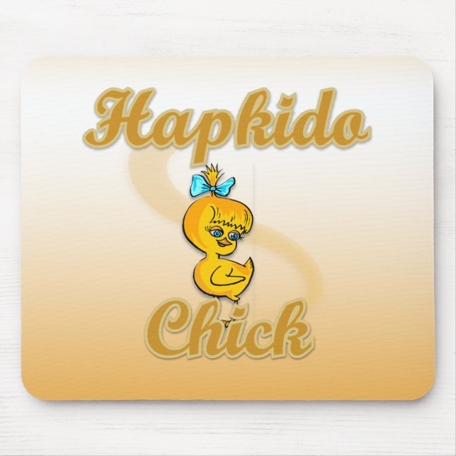 Hapkido Chick Mouse Mat (Front)