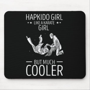 Hapkido Throw Like A Karate Girl Korean Martial Ar Mouse Mat