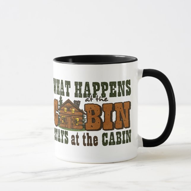 Happens At The Cabin Mug (Right)