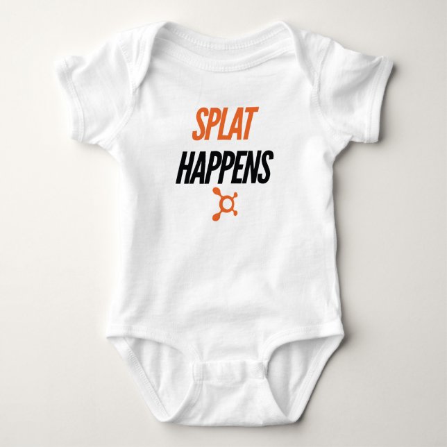 Happens Baby Bodysuit (Front)