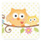 HAPPI TREE OWL BABY SHOWER STICKER