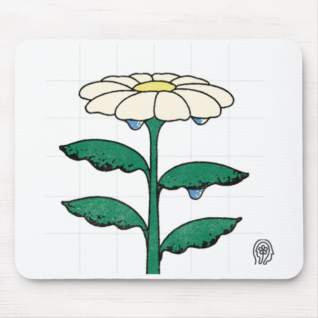 Happier Living Logo Mouse Mat (Front)