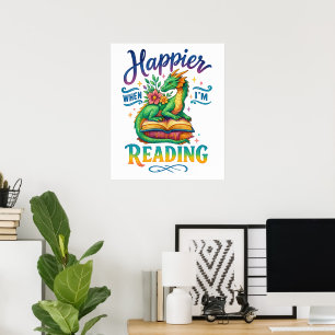 Happier When I'm Reading  Poster