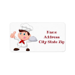**HAPPIEST CHEF'S** RETURN ADDRESS LABEL