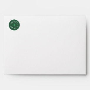 Happiest Holiday Star Badge Envelope