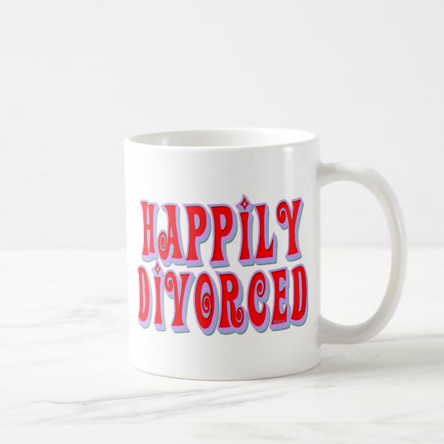Happily Divorced Coffee Mug (Right)