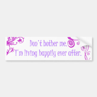 Happily Ever After Bumper Sticker