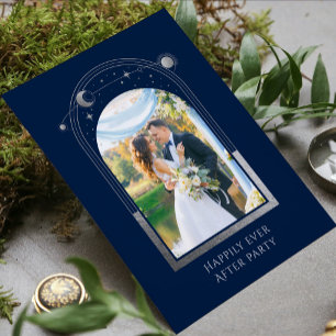 Happily Ever After Celestial Reception Invitation