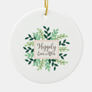 Happily Ever After Ceramic Tree Decoration
