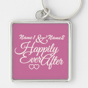 Happily Ever After custom key chain