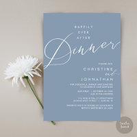 Happily Ever After Dinner Wedding Reception Dinner