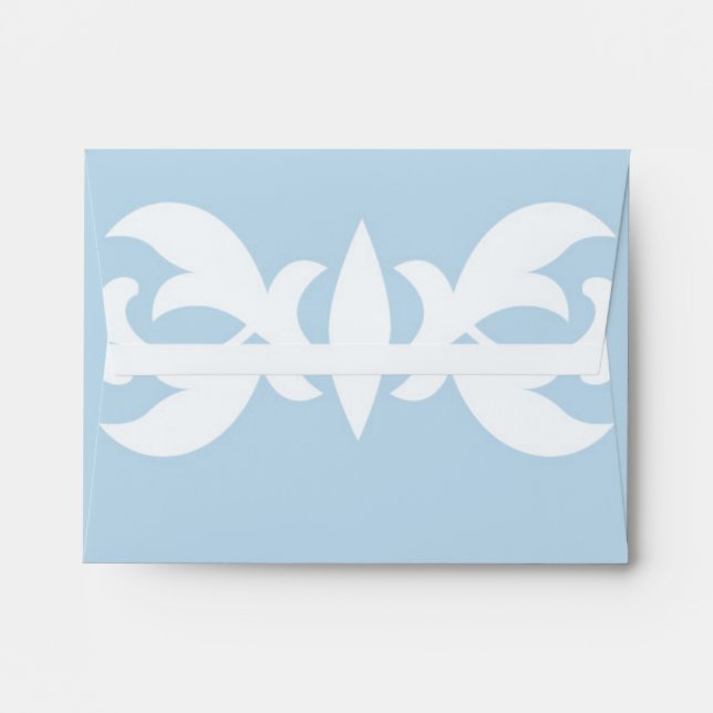 Happily Ever After Elegant Invitation Envelope (Back (Top Flap))