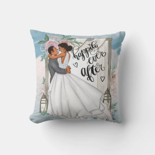 Happily Ever After I Do Wedding Keepsake Pillow