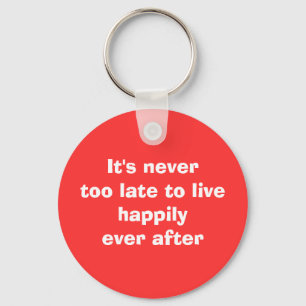 happily ever after key ring