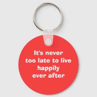 happily ever after key ring