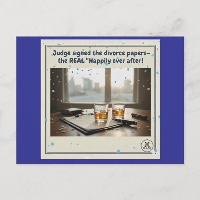 Happily Ever After (M) Holiday Postcard (Front)