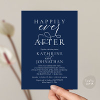 Happily Ever After, Modern Wedding Reception