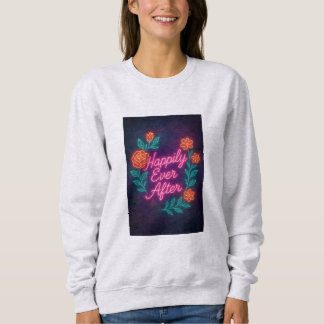 Happily Ever After – Neon Vintage Ethereal Glow Sweatshirt