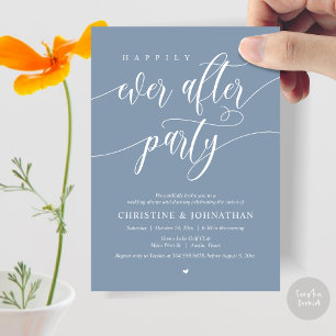Happily Ever After Party Dinner Dancing Invitation