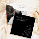 Happily Ever After Party Modern Wedding Invitation<br><div class="desc">Happily Ever After Party Modern Wedding Invitation</div>