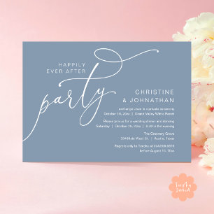 Happily Ever After Party, Romantic Dinner Dancing Invitation
