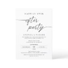 Happily Ever After Party Simple Wedding Reception