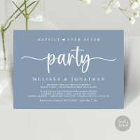 Happily Ever After party, String Lights Elopement