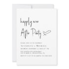 Happily Ever After Party Wedding Reception