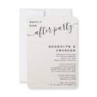 Happily Ever After Party Wedding Reception