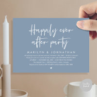 Happily Ever After Party, Wedding Reception