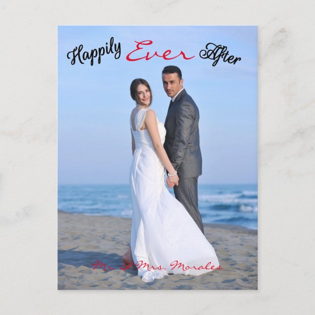 Happily Ever After Photo - Post Card (Front)