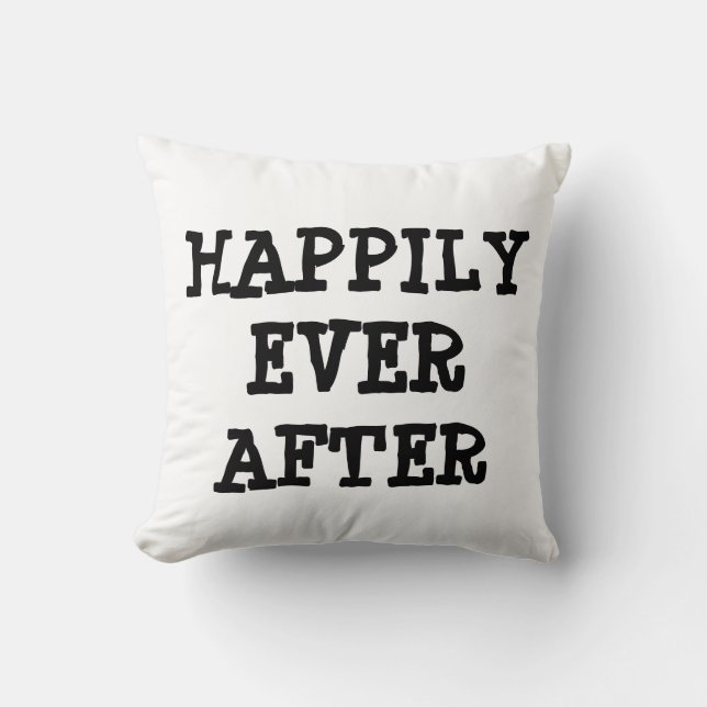 Happily Ever After Pillows (Front)