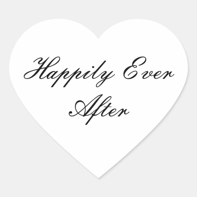 Happily Ever After Sticker (Front)