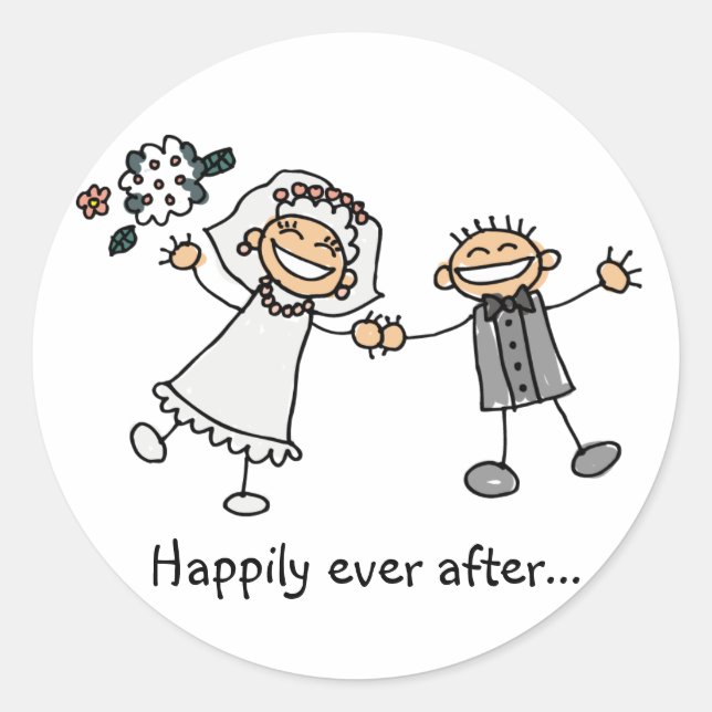 Happily Ever After Stickers (Front)