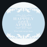 HAPPILY EVER AFTER Storybook Party Favour Sticker<br><div class="desc">HAPPILY EVER AFTER Storybook Party Favour Sticker. Customise with any text. Matching items in my store.</div>