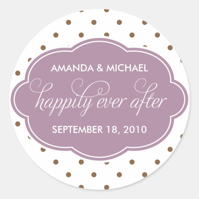 Happily Ever After - Sweet Spots Sticker (Front)