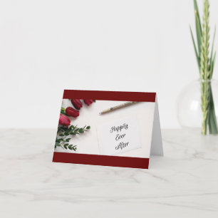 **HAPPILY EVER AFTER** TO A SPECIAL COUPLE CARD