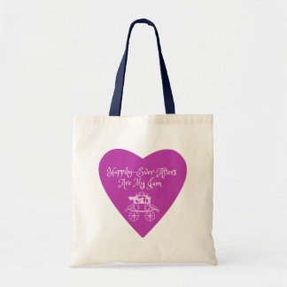 Happily Ever After Tote Bag Purple