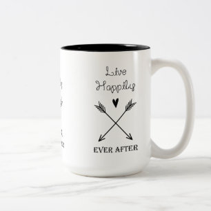 Happily Ever After Two-Tone Coffee Mug