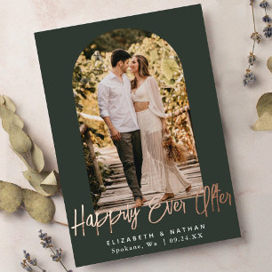 Happily Ever After Wedding Arch Frame Photo